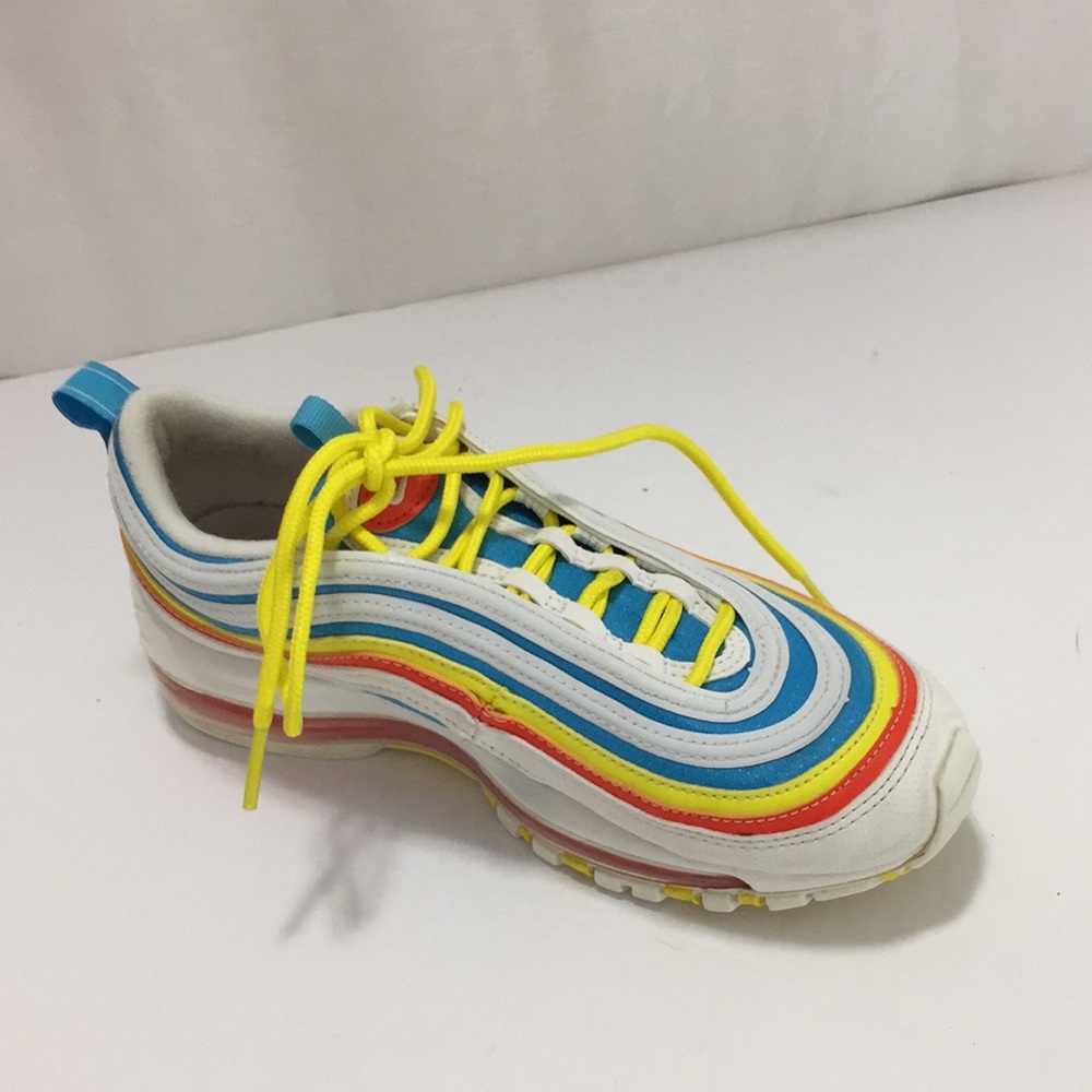 Nike Air Max 97 Summer Pack Colorful Athletic Shoes Size 4Y